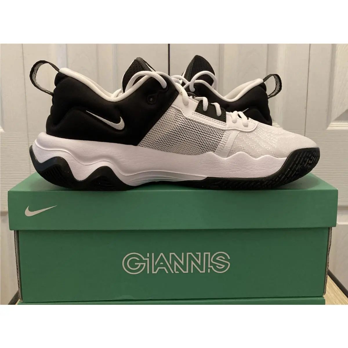 Nike shoes - Nike Giannis Immortality - Giannis Immortality - DZ7533-100 - WHITE /BLACK 4