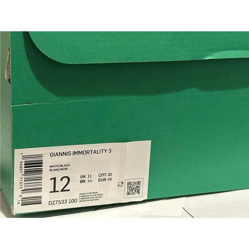 Nike shoes - Nike Giannis Immortality - Giannis Immortality - DZ7533-100 - Black (UPC: 0196607713723) 3