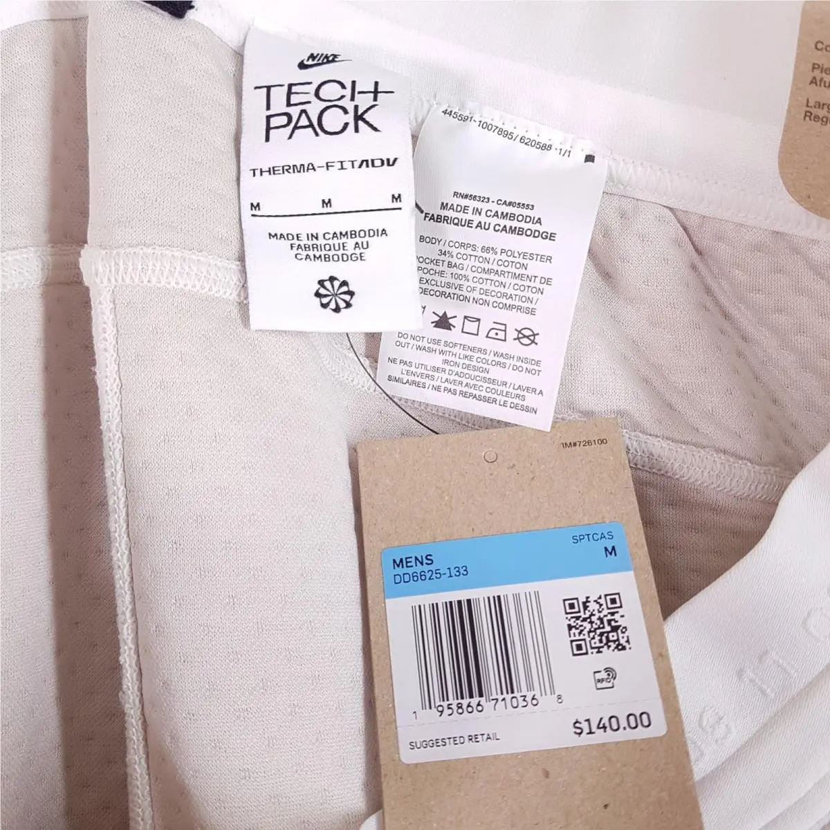 Nike clothing - Nike Therma-Fit ADV Tech Pack - DD6625-133 - White 5