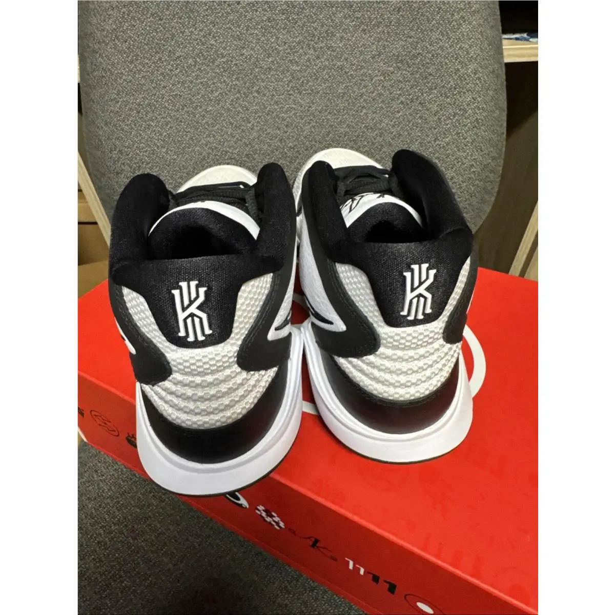 Nike shoes - Nike Kyrie Infinity TB - Kyrie Infinity - DO9616-100 - White/White/Black 4