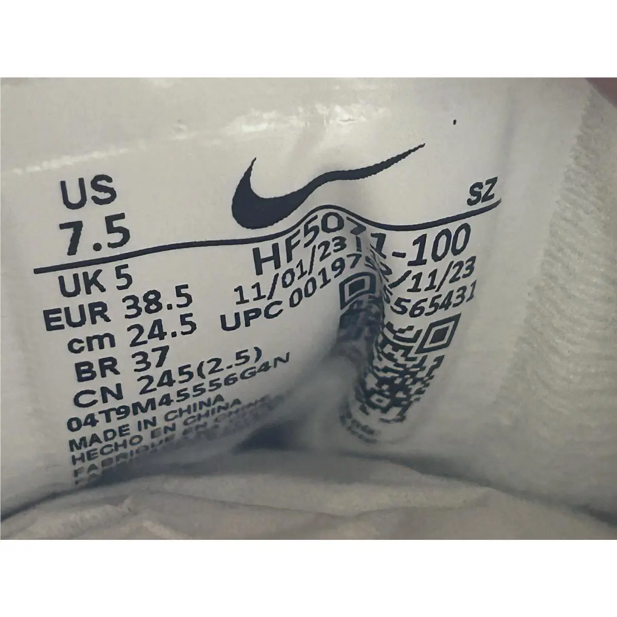 Nike shoes - Nike Air Max 1 - Air Max - HF5071-100 - Alchemy Pink Lilac Bloom (UPC: 197595565431) 8