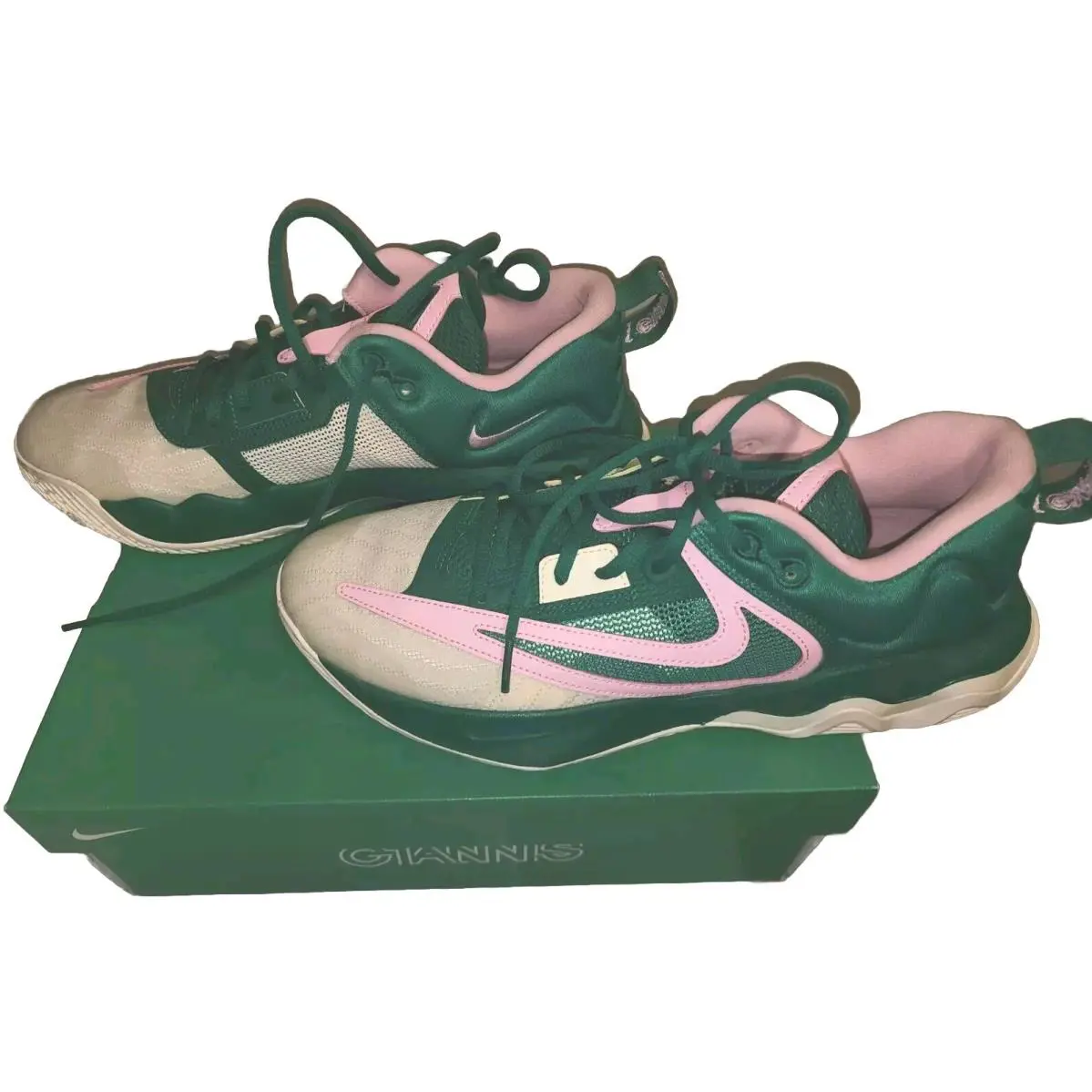 Nike shoes - Nike Giannis Immortality - Giannis Immortality - DZ7533 - Green/Pnik/Biege/White (UPC: 196607713969) 1