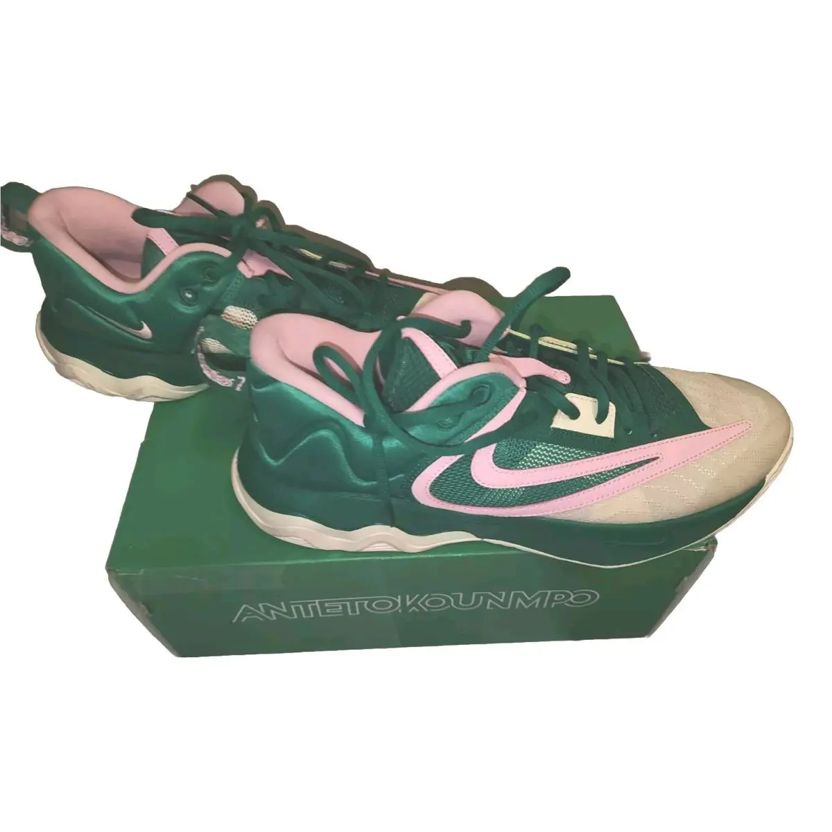 Nike shoes - Nike Giannis Immortality - Giannis Immortality - DZ7533 - Green/Pnik/Biege/White (UPC: 196607713969) 3