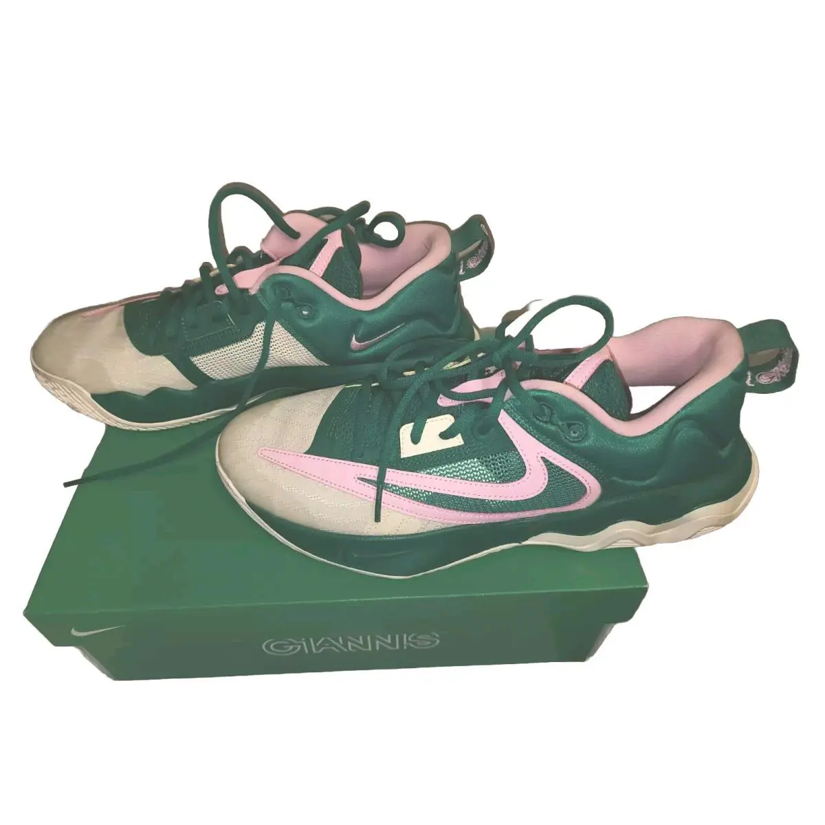 Nike shoes - Nike Giannis Immortality - Giannis Immortality - DZ7533 - Green/Pnik/Biege/White (UPC: 196607713969) 6
