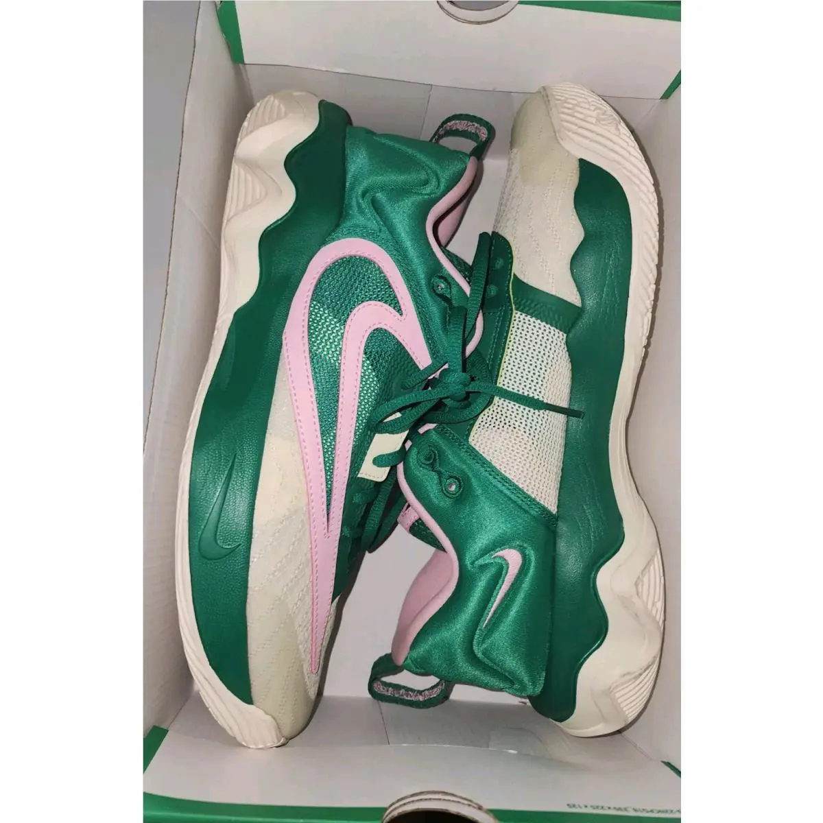 Nike shoes - Nike Giannis Immortality - Giannis Immortality - DZ7533 - Green/Pnik/Biege/White (UPC: 196607713969) 8