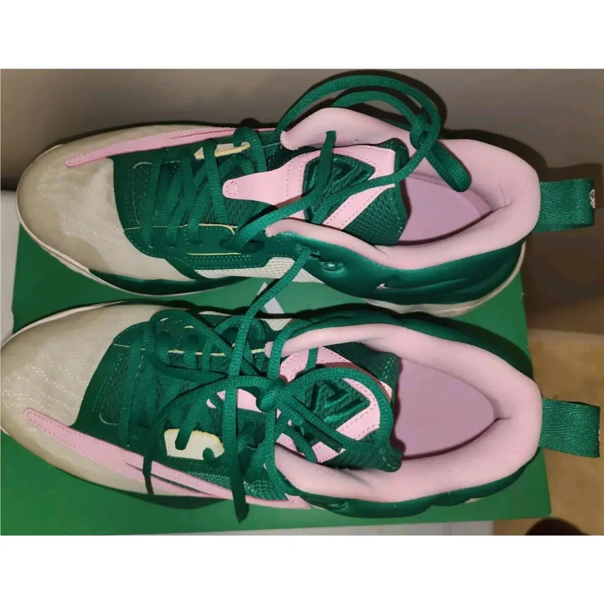 Nike shoes - Nike Giannis Immortality - Giannis Immortality - DZ7533 - Green/Pnik/Biege/White (UPC: 196607713969) 11