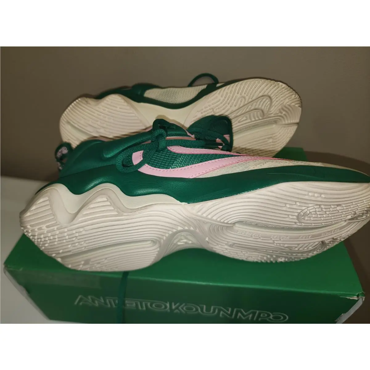 Nike shoes - Nike Giannis Immortality - Giannis Immortality - DZ7533 - Green/Pnik/Biege/White (UPC: 196607713969) 14