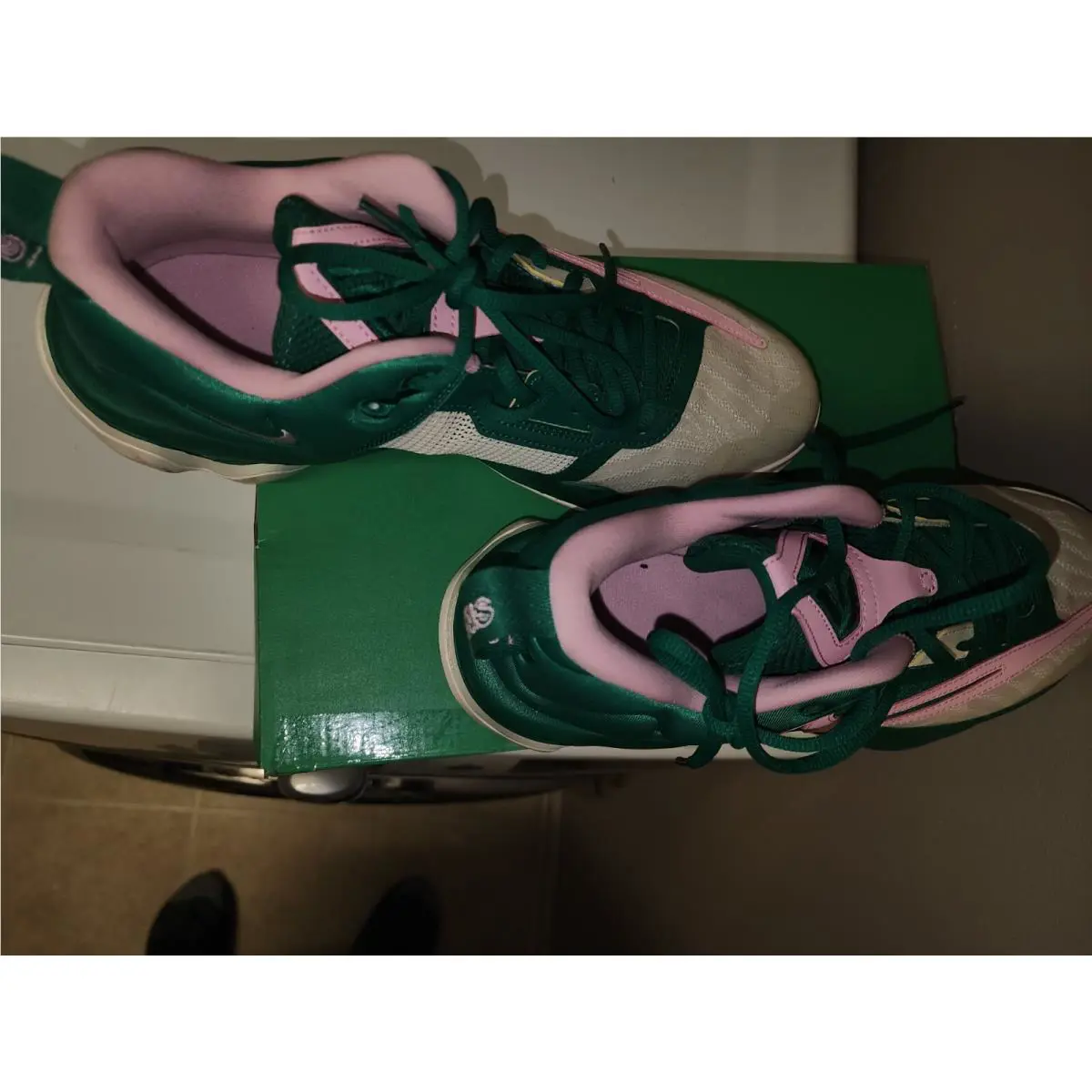 Nike shoes - Nike Giannis Immortality - Giannis Immortality - DZ7533 - Green/Pnik/Biege/White (UPC: 196607713969) 19