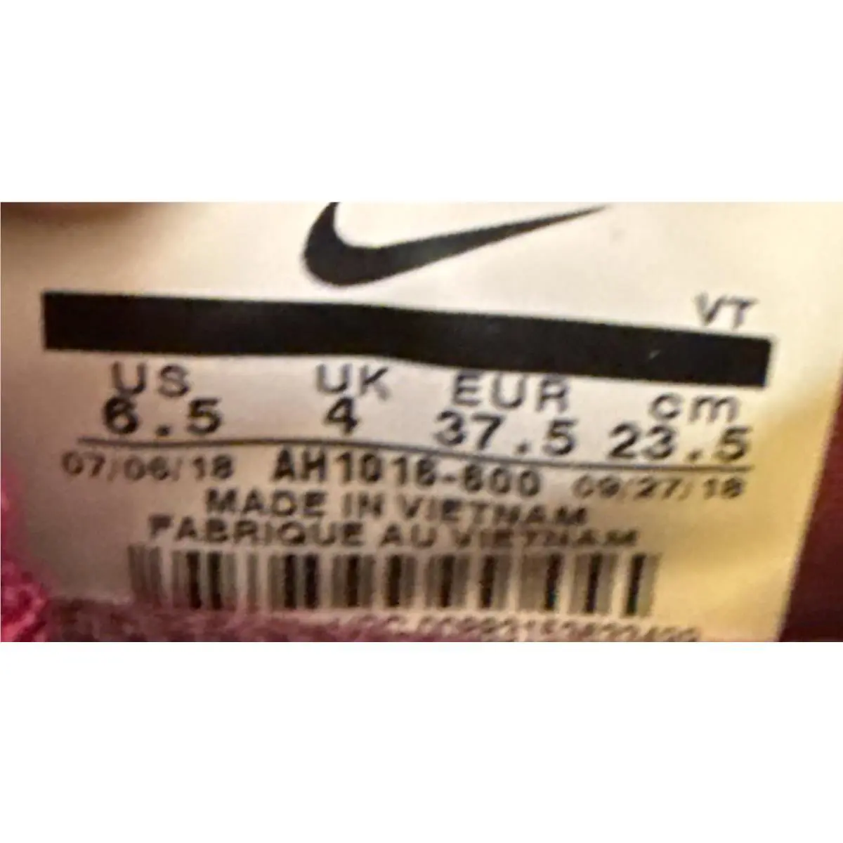 Nike shoes - Nike Odyssey React - Odyssey React - AH1016 600 - Raspberry Red/Plum Chalk (UPC: 883153633499) 9