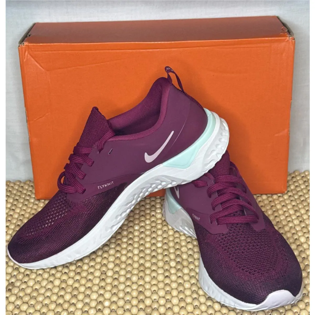 Nike shoes - Nike Odyssey React - Odyssey React - AH1016 600 - Raspberry Red/Plum Chalk (UPC: 883153633499) 0