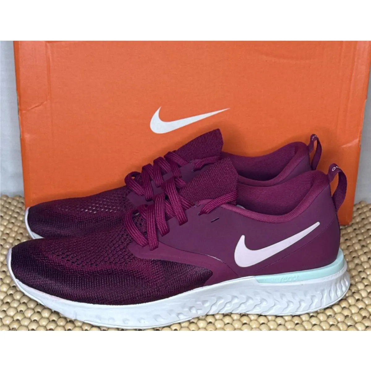 Nike shoes - Nike Odyssey React - Odyssey React - AH1016 600 - Raspberry Red/Plum Chalk (UPC: 883153633499) 5
