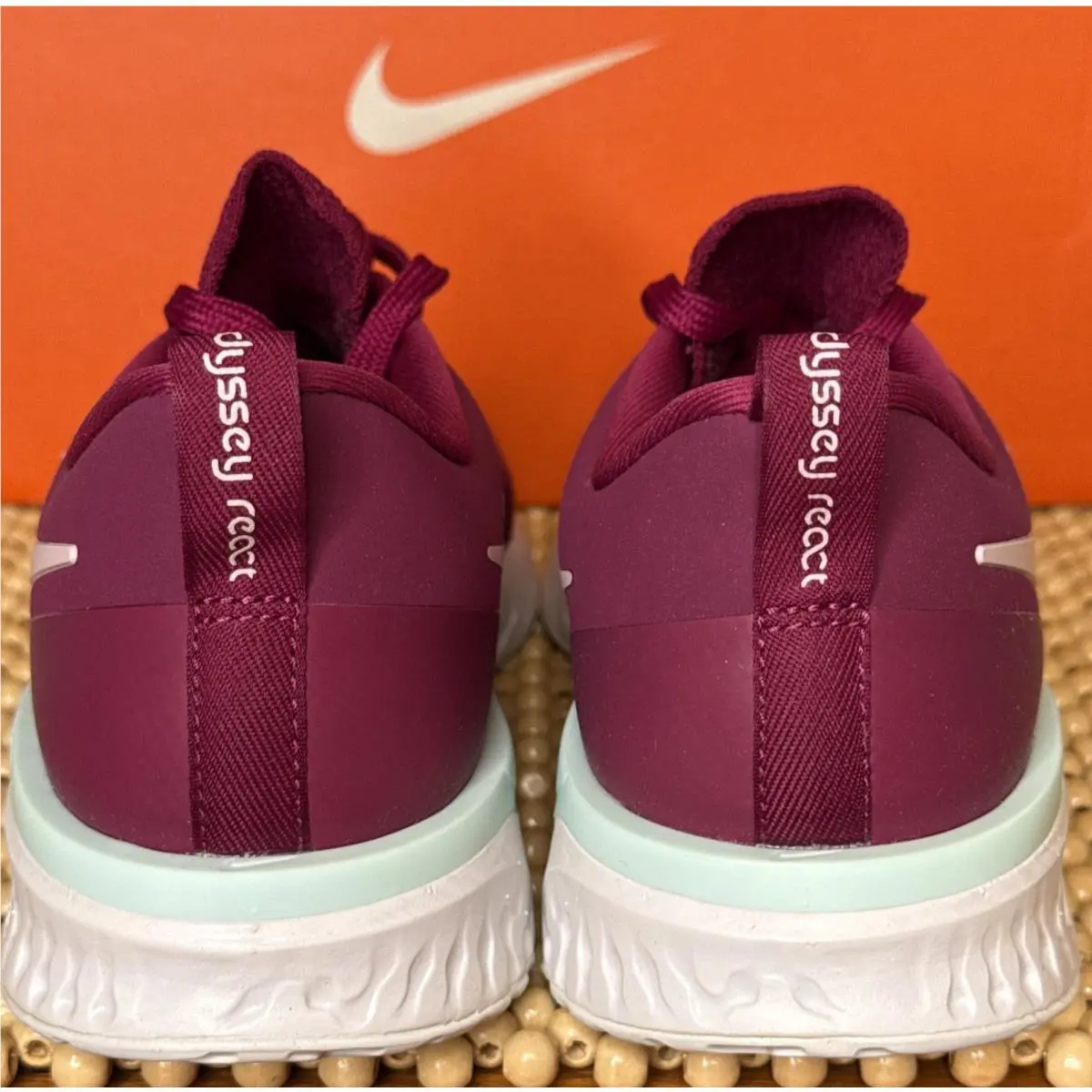 Nike shoes - Nike Odyssey React - Odyssey React - AH1016 600 - Raspberry Red/Plum Chalk (UPC: 883153633499) 7