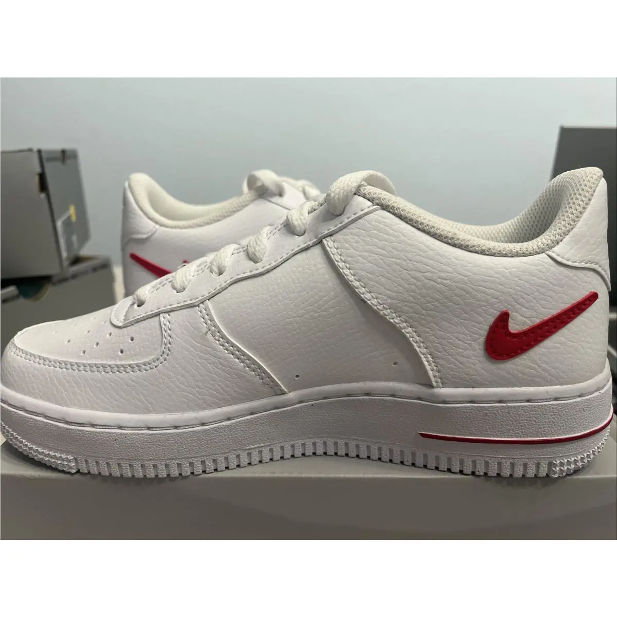 Nike shoes - Nike Air Force 1 - Air Force - DR7970-100 - White University Red (UPC: 195869279251) 0