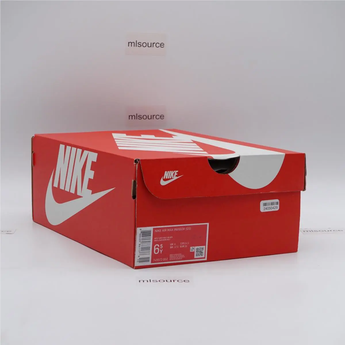 Nike shoes - Nike Air Max Invigor - Air Max Invigor - 749572-002 - Gray, Manufacturer: Wolf Grey/Volt/Black (UPC: 888409861176) 5