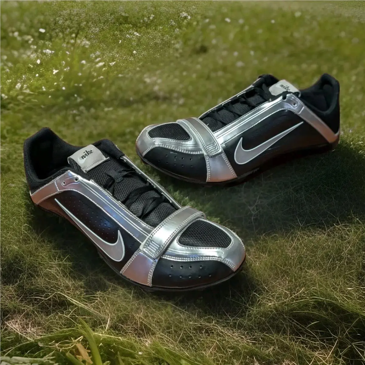 Nike Zoom Rival S 4 Bowerman Series Mens Size 5.5 Black Silver Track Field