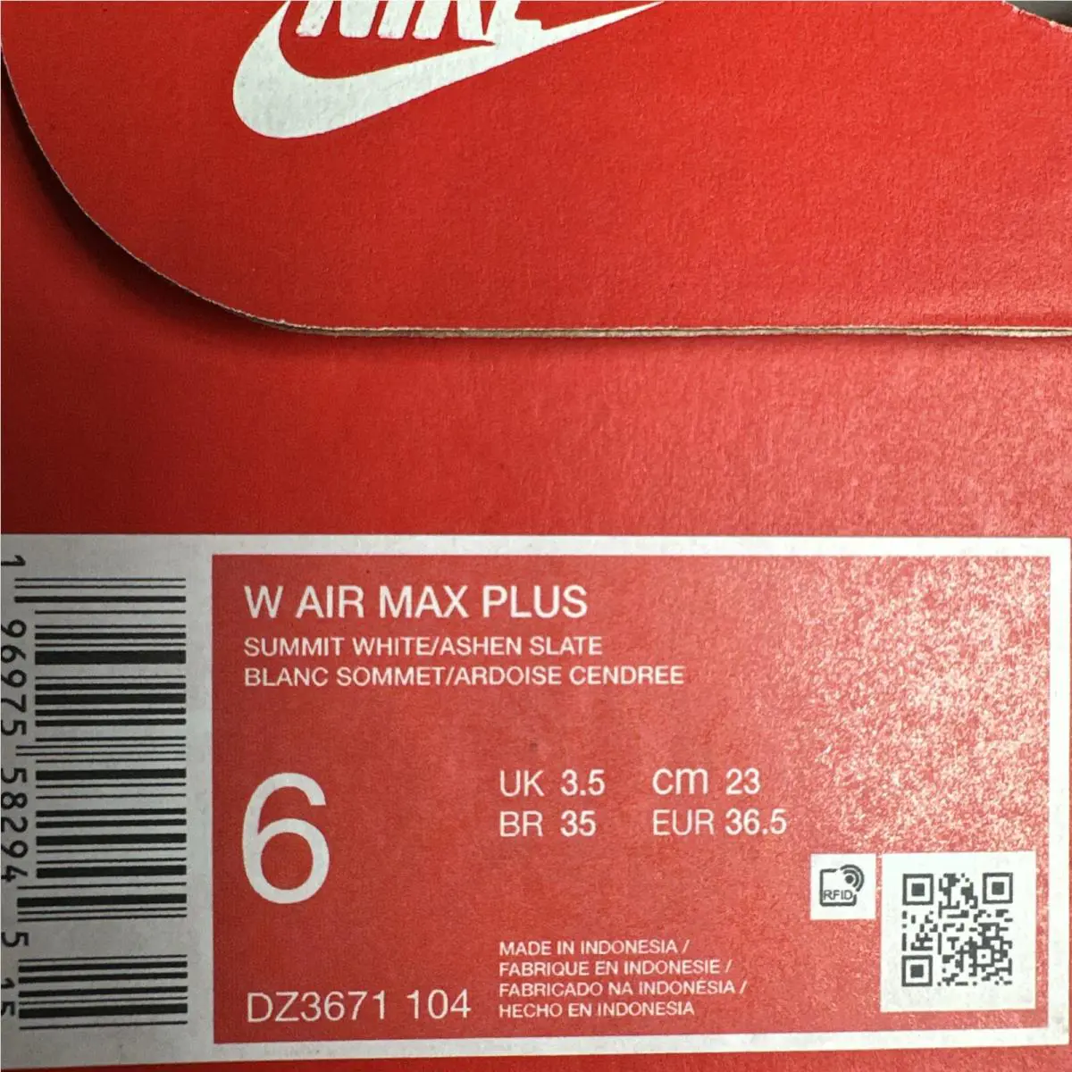 Nike shoes - Nike Air Max Plus - Air Max Plus - DZ3671-104 - White 4