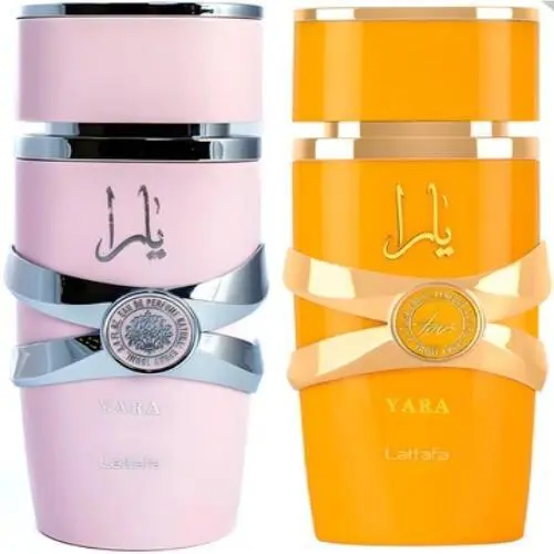 Lattafa Yara and Yara Tous 2 Pcs Combo Pack 3.4oz Edp Spray