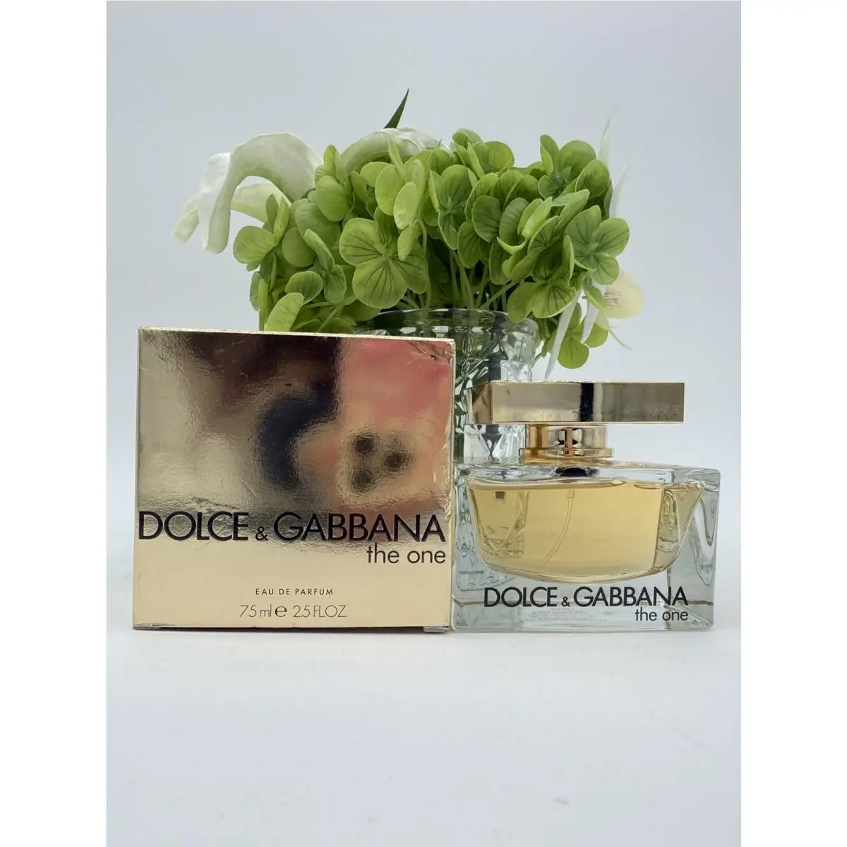 Dolce Gabbana The One Eau De Parfum For Women 2.5oz / 75ml Unsealed Box