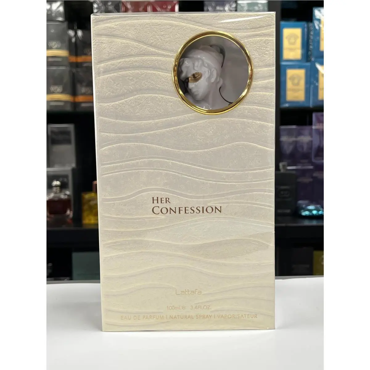 Lattafa Her Confession Eau de Parfum For Women 3.4 Fl. Oz. / 100ml