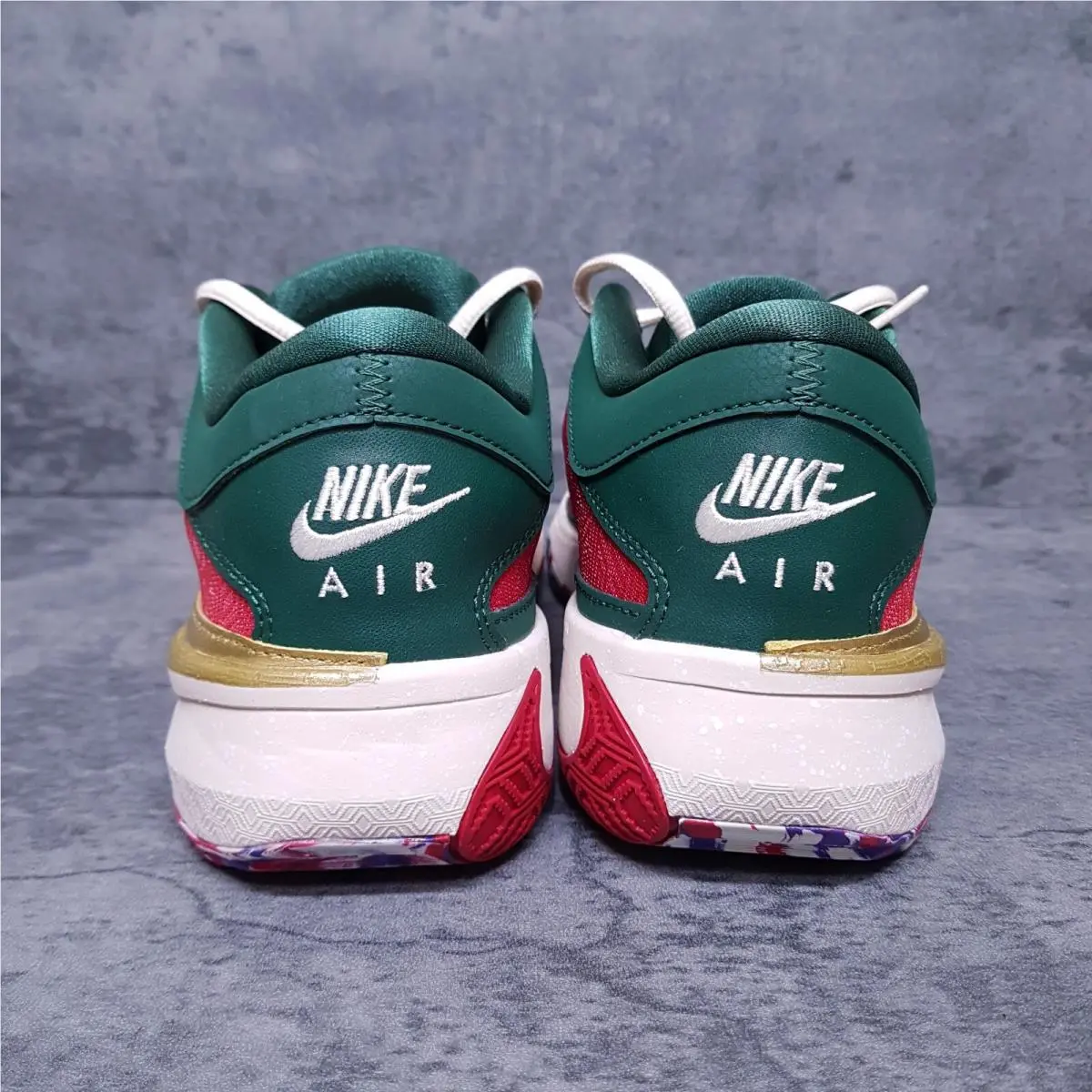 Nike shoes - Nike Zoom Freak - Zoom Freak - DZ2944-600 - Green/Red (UPC: 0196607710494) 2