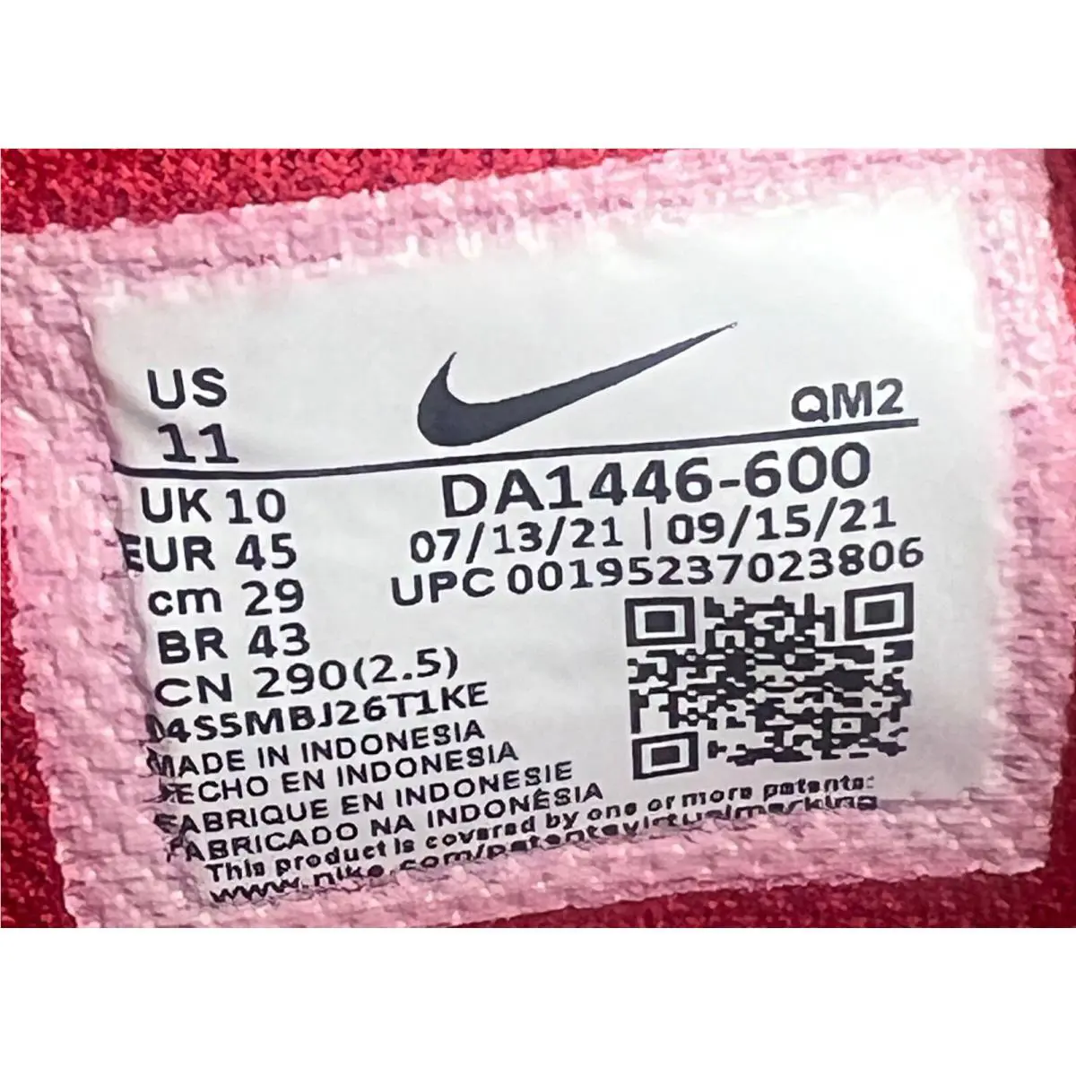 Nike shoes - Nike GTS - GTS - DA1446600 - Red 7