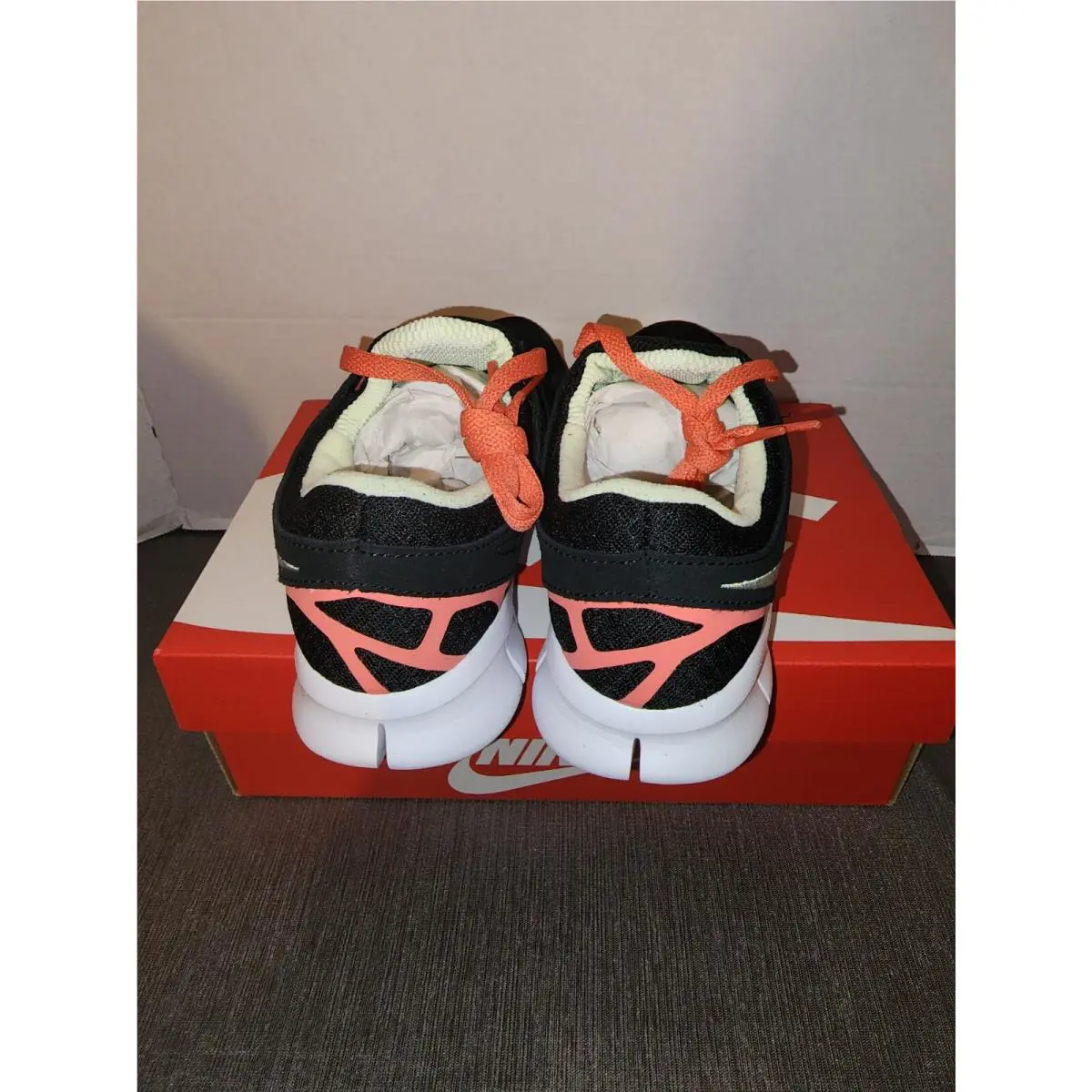 Nike shoes - Nike Free Run - Free Run - DM9057-002 - Black/Lime Ice/Magic Ember (UPC: 195240950533) 1