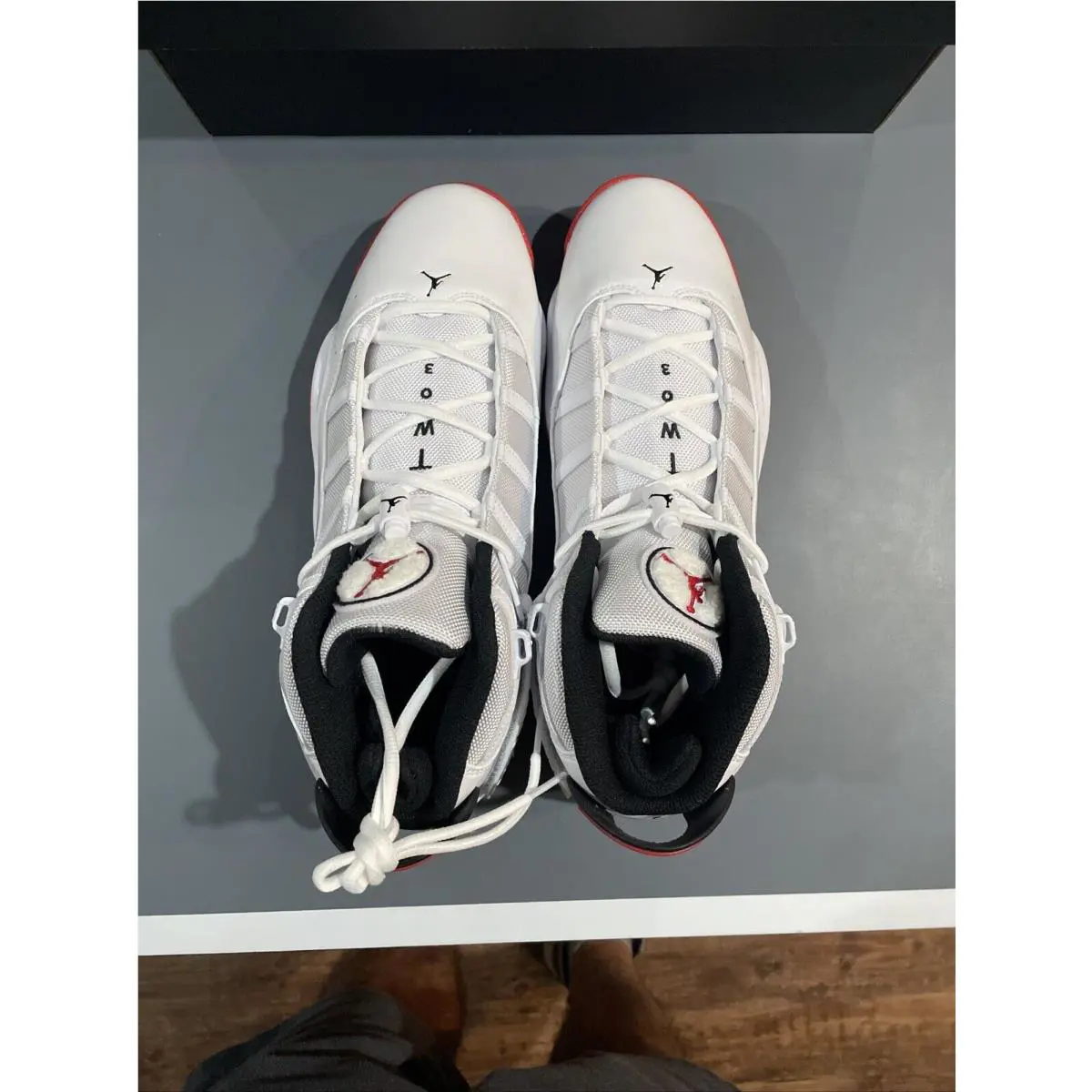 Nike shoes - Air Jordan 6 Rings - Air Rings - 322992-160 - White 4