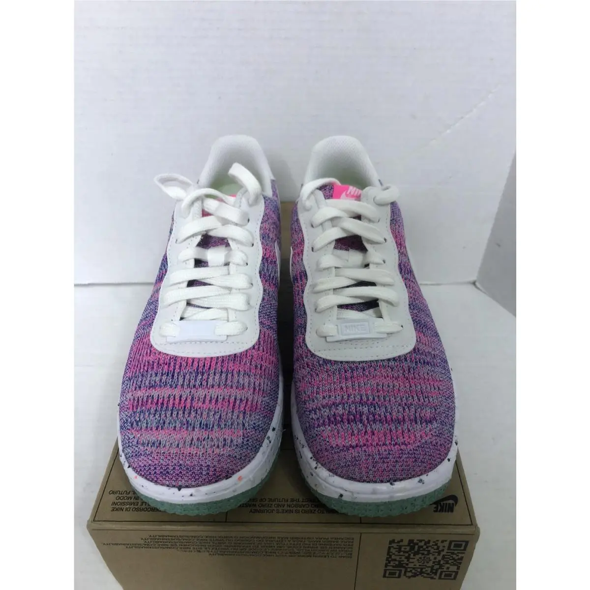 Nike shoes - Nike Air Force 1 Flyknit - DC7273-500 - Pink (UPC: 194956810063) 0
