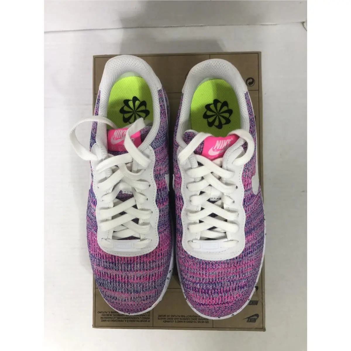 Nike shoes - Nike Air Force 1 Flyknit - DC7273-500 - Pink (UPC: 194956810063) 1