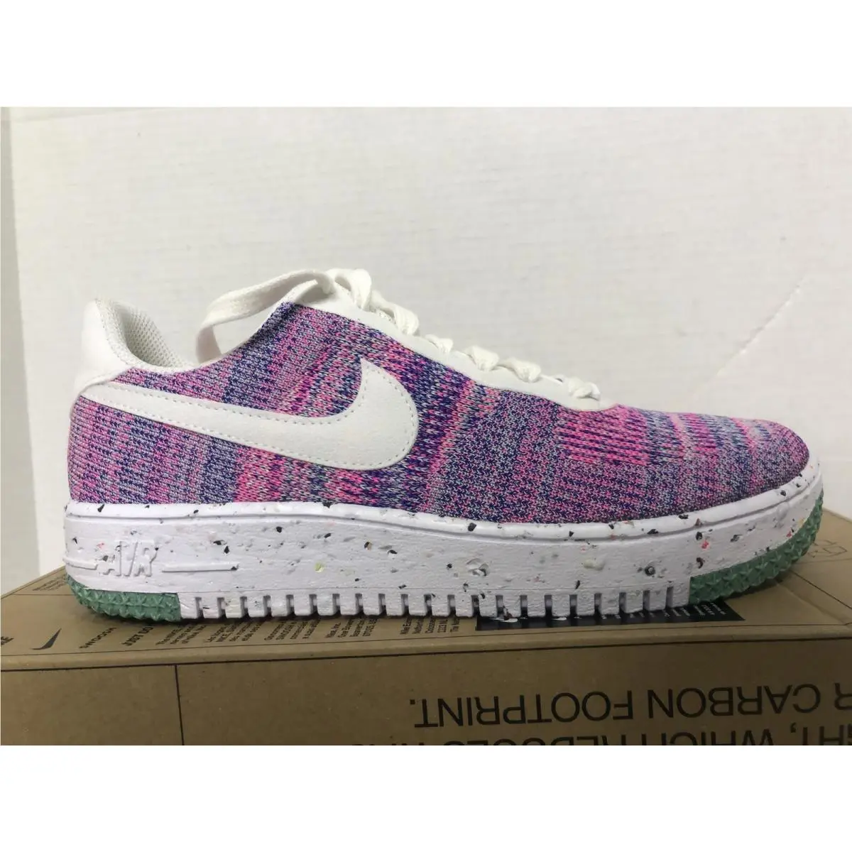 Nike shoes - Nike Air Force 1 Flyknit - DC7273-500 - Pink (UPC: 194956810063) 3