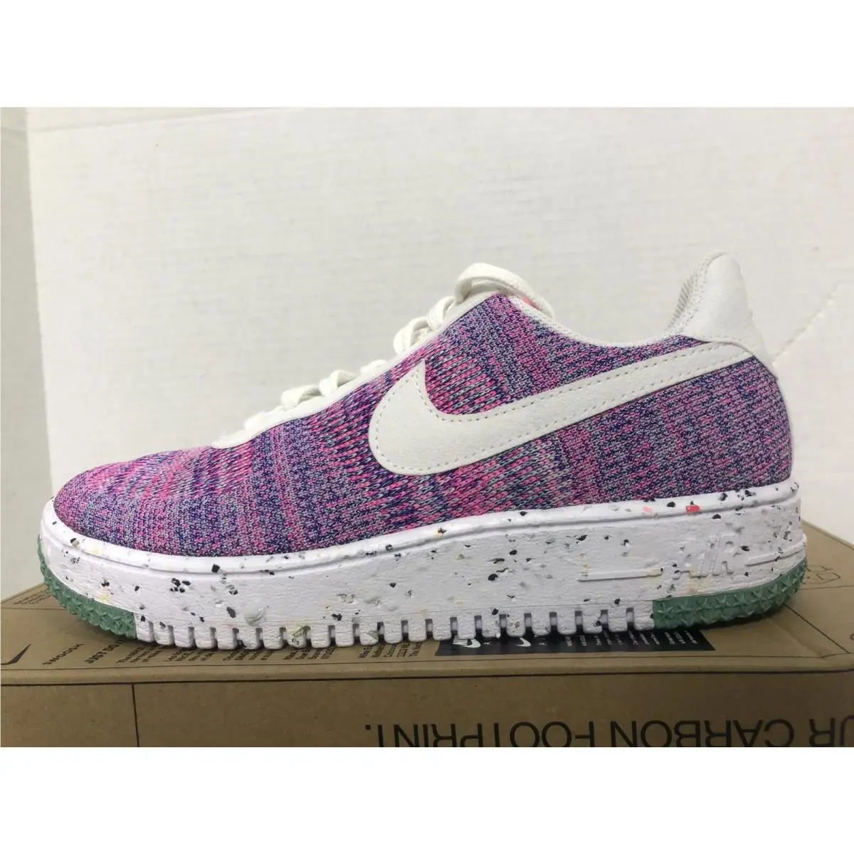 Nike shoes - Nike Air Force 1 Flyknit - DC7273-500 - Pink (UPC: 194956810063) 5