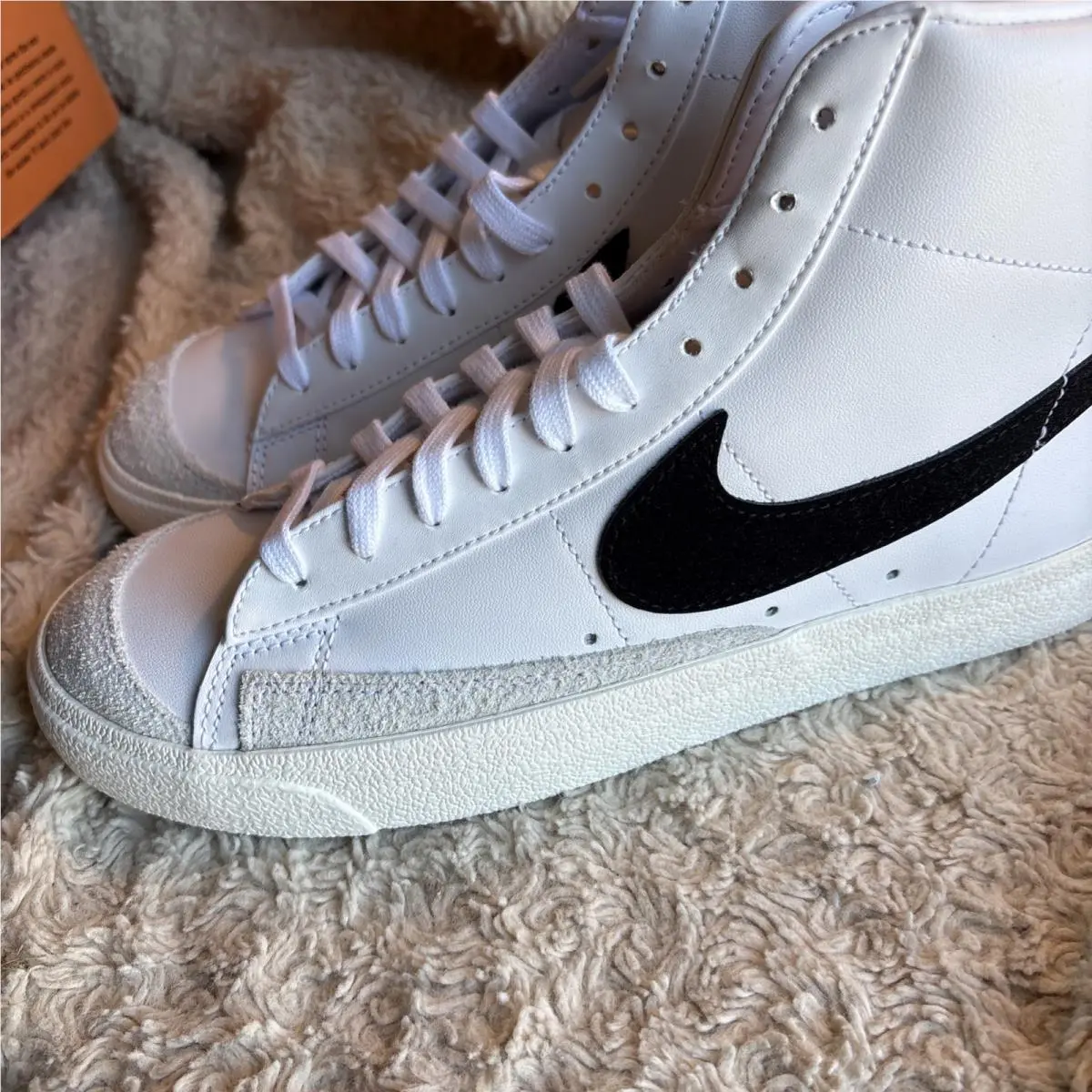 Nike shoes - Nike Blazer Mid - Blazer Mid - BQ6806-100 - White (UPC: 0192499280268) 1