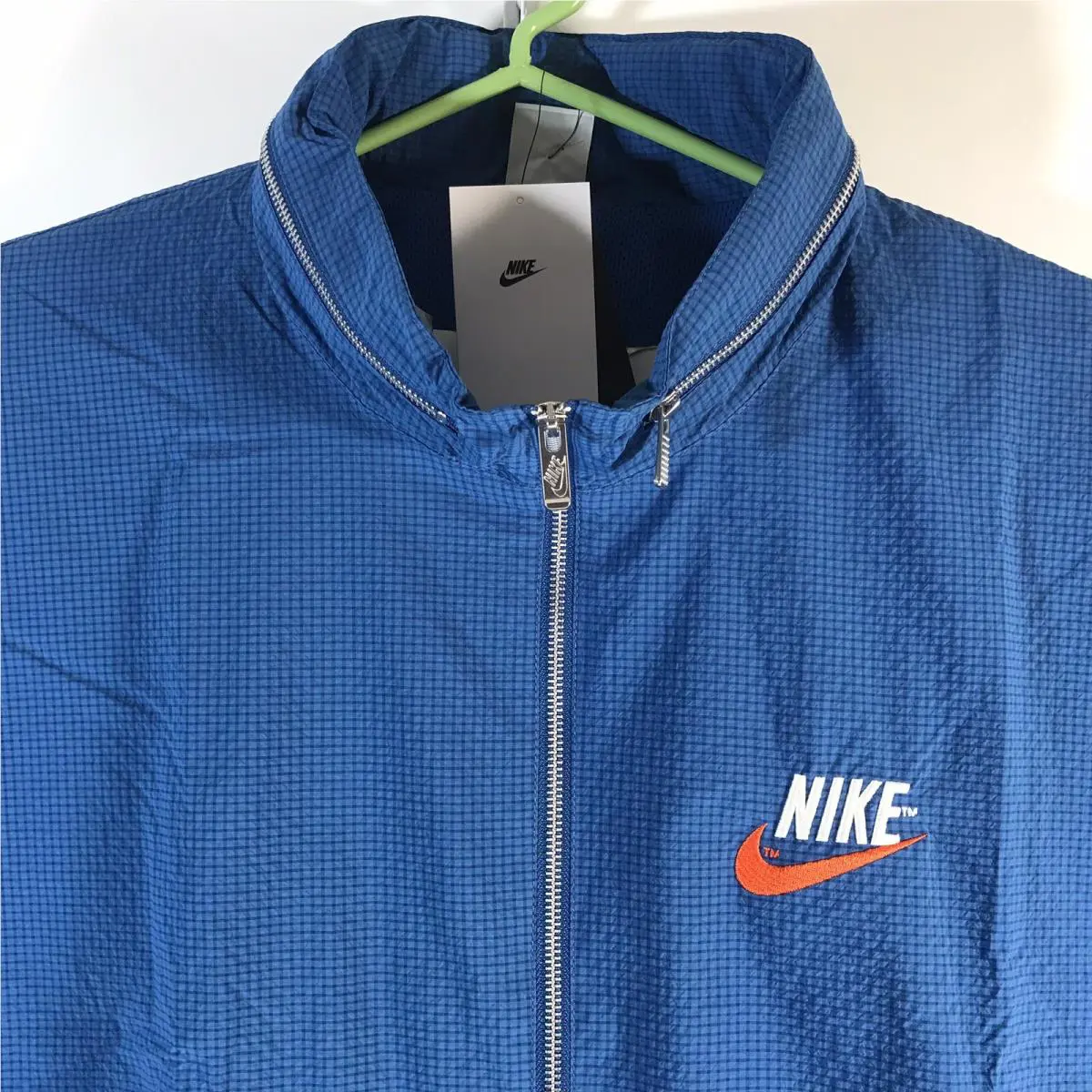 Nike clothing - Nike Sportswear Lined Woven Jacket - DM5285 407 - Blue (UPC: 195868463408) 1