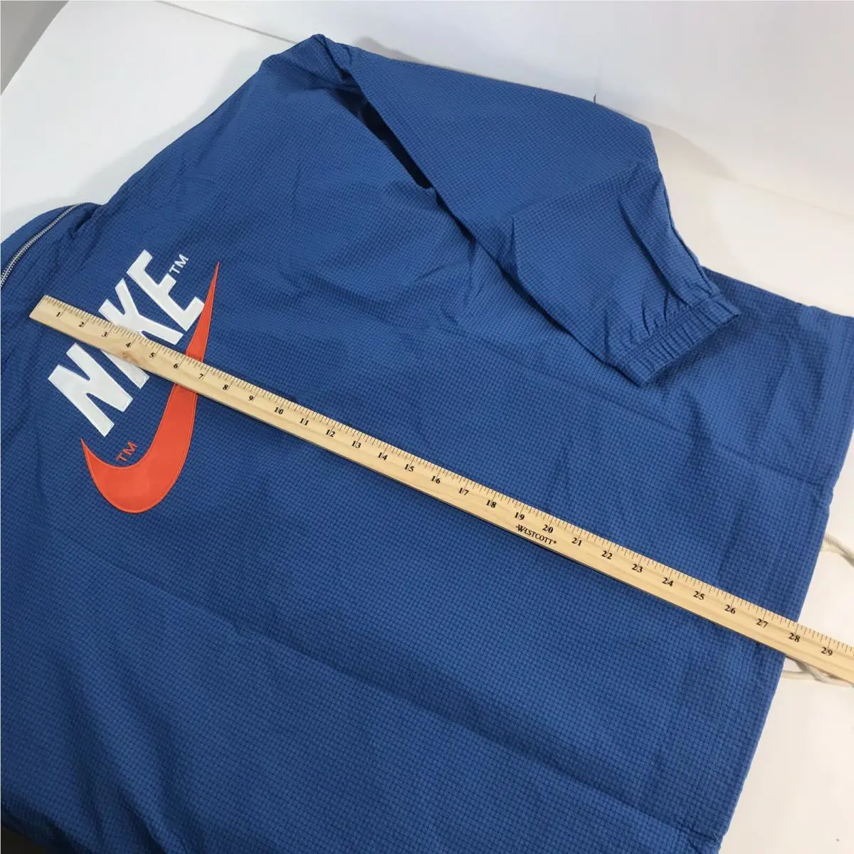 Nike clothing - Nike Sportswear Lined Woven Jacket - DM5285 407 - Blue (UPC: 195868463408) 7