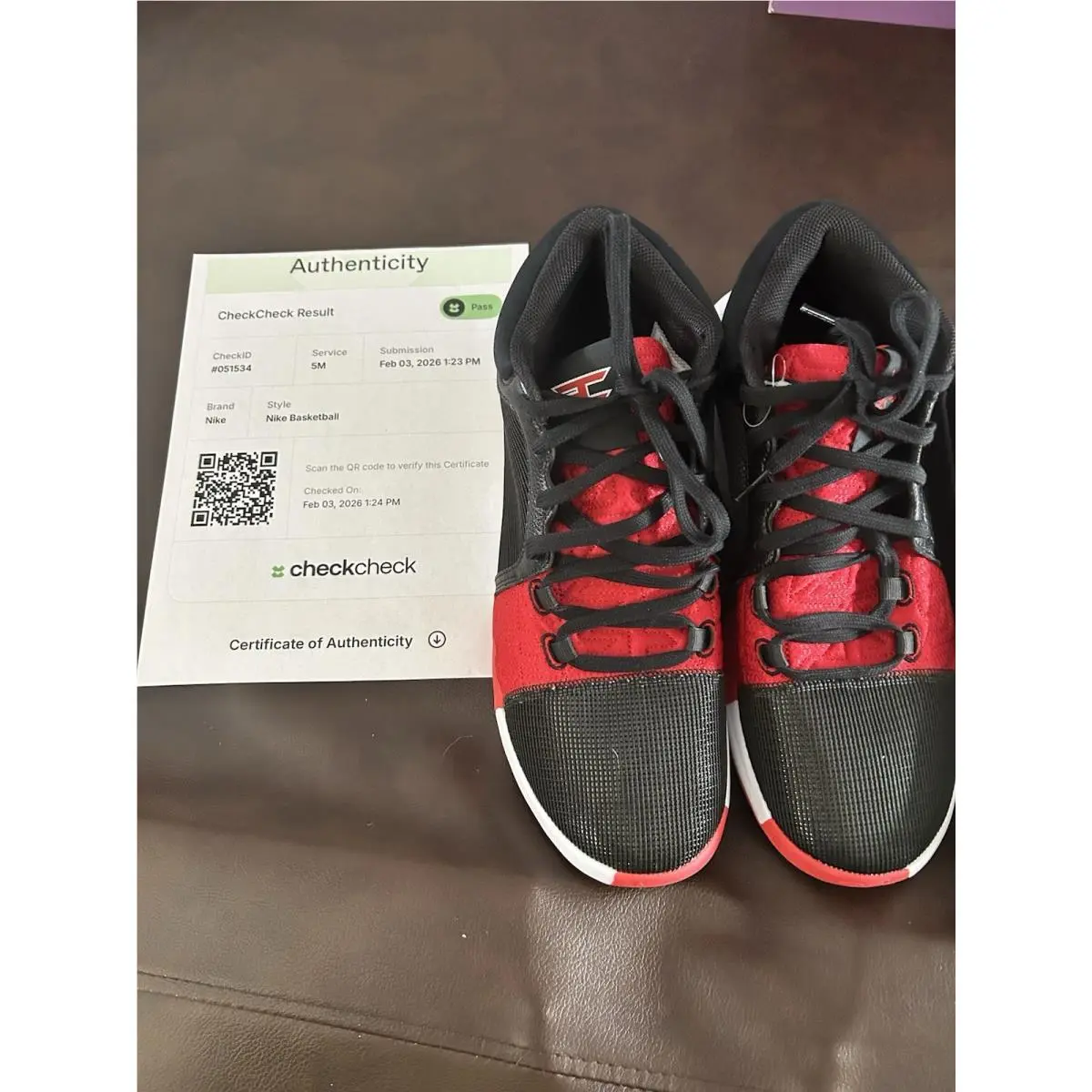 Nike Lebron Witness 8 Faze Basketball Shoes Bred/black/red S12 Authentic