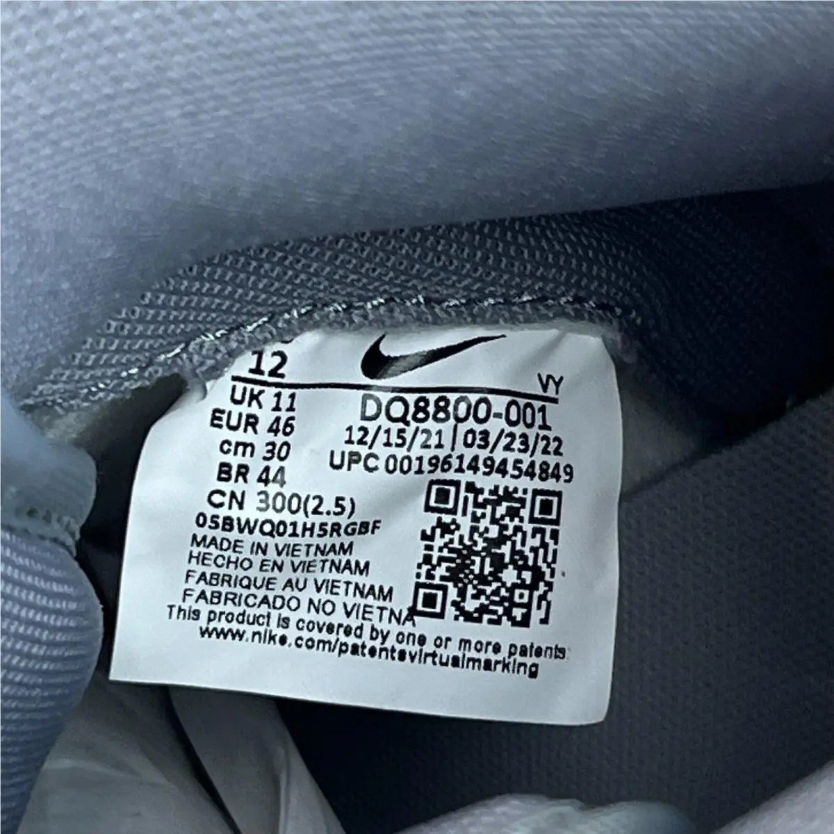 Nike shoes - DQ8800-001 - DQ8800-001 - Gray 6