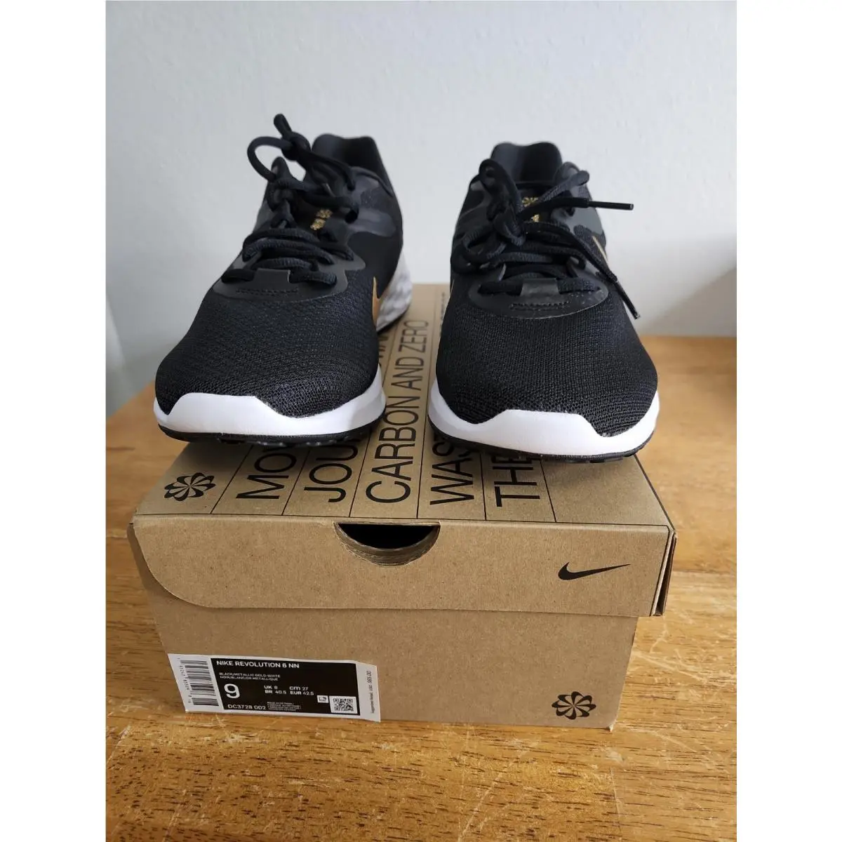 Nike shoes - Nike Revolution 6 Next Nature DC3728-002 - DC3728-002 - Black & White (UPC: 195242835050) 1