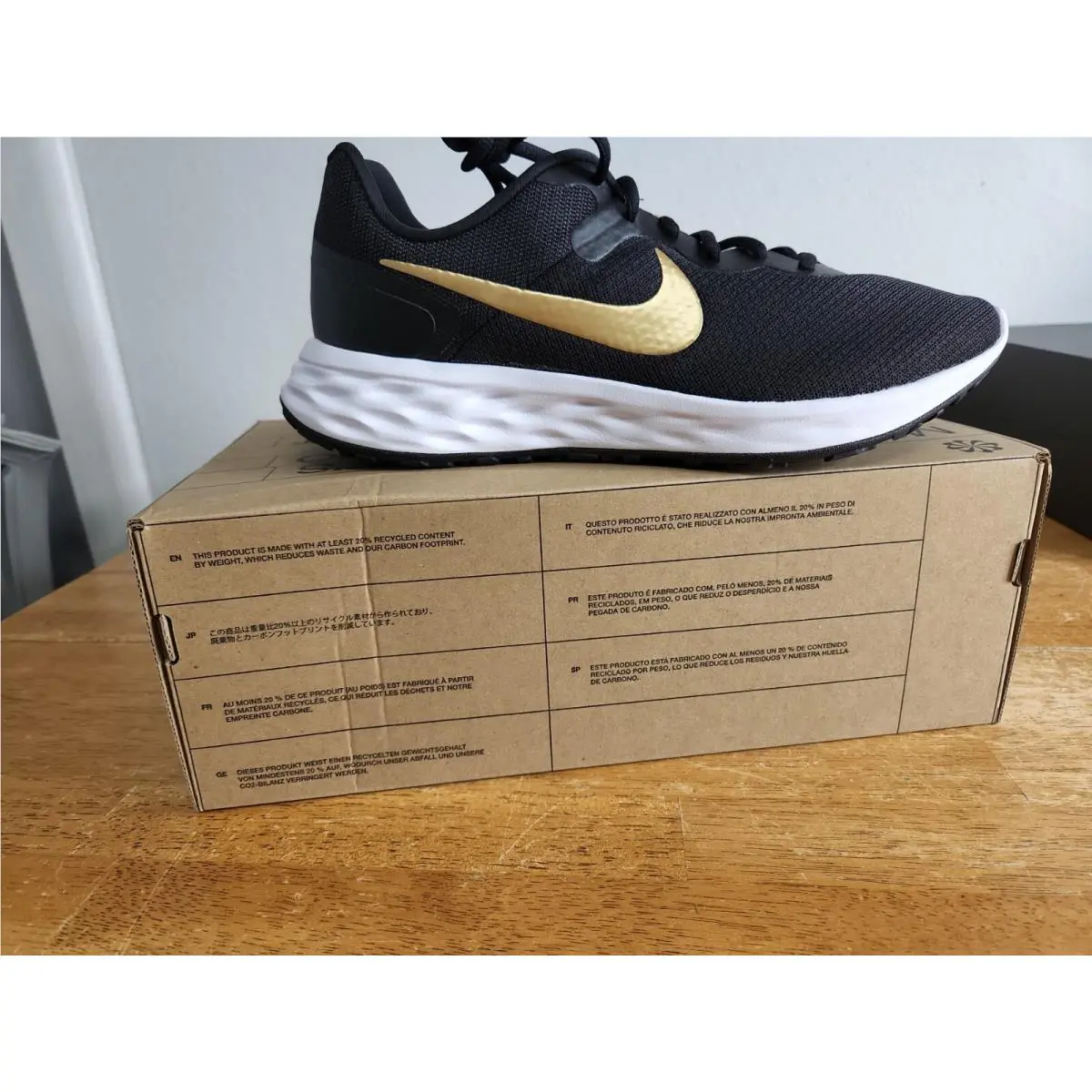 Nike shoes - Nike Revolution 6 Next Nature DC3728-002 - DC3728-002 - Black & White (UPC: 195242835050) 5