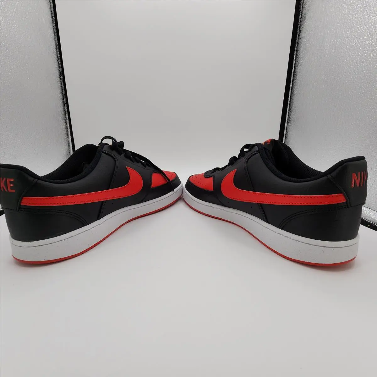 Nike shoes - Nike Court Vision - Court Vision - FJ0685-010 - BLACK/ UNIVERSITY RED-WHITE 6
