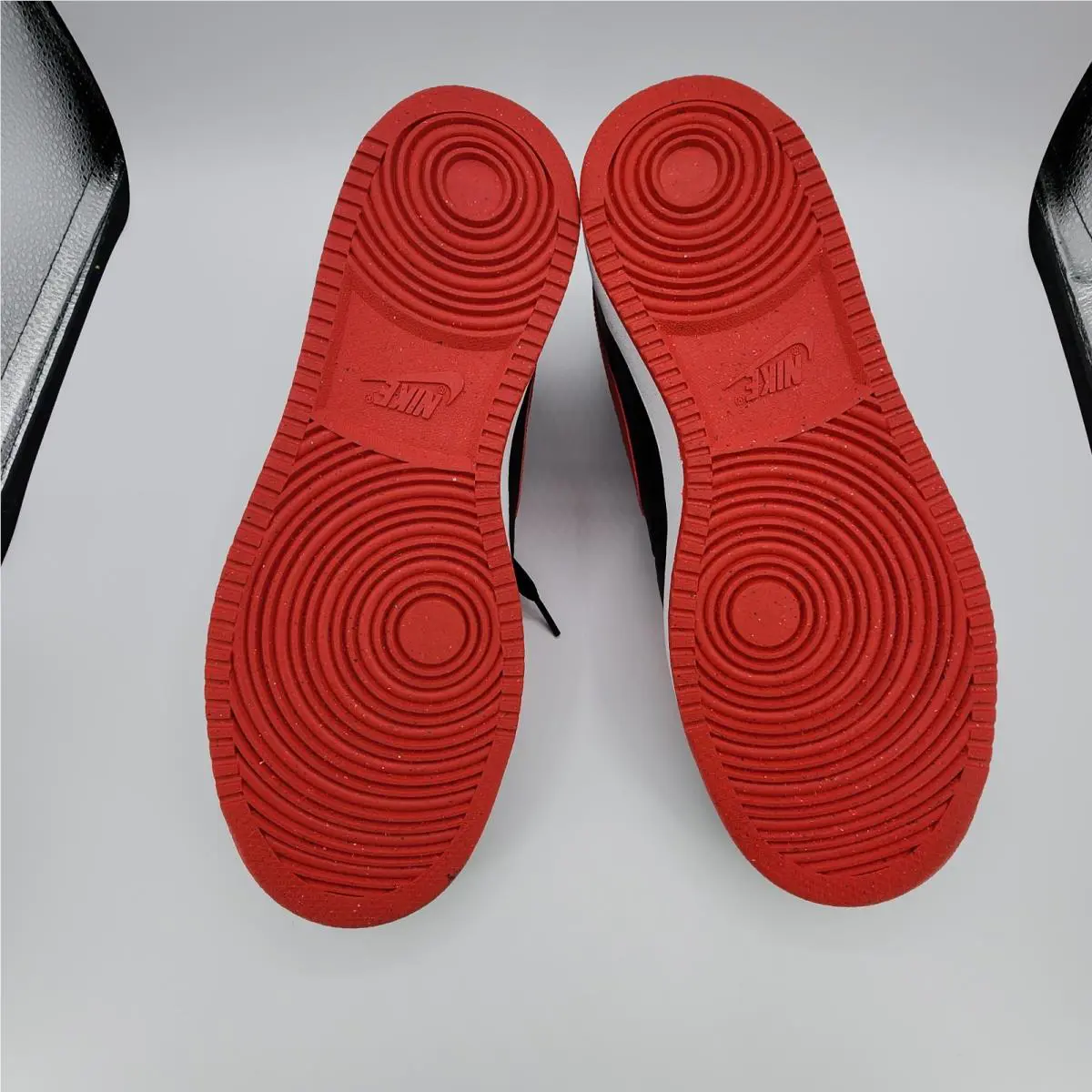 Nike shoes - Nike Court Vision - Court Vision - FJ0685-010 - BLACK/ UNIVERSITY RED-WHITE 7