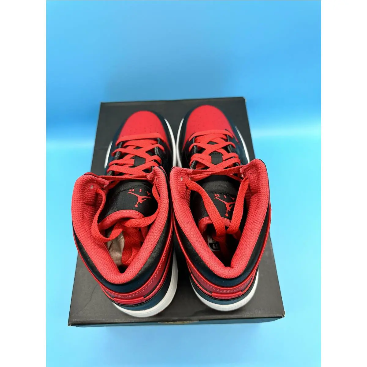 Nike shoes - Nike Air Jordan 1 - Air - DQ8423-060 - Red/Black 9