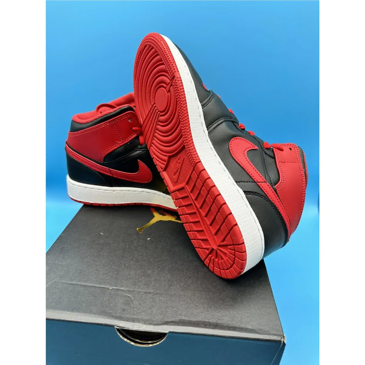 Nike shoes - Nike Air Jordan 1 - Air - DQ8423-060 - Red/Black 10