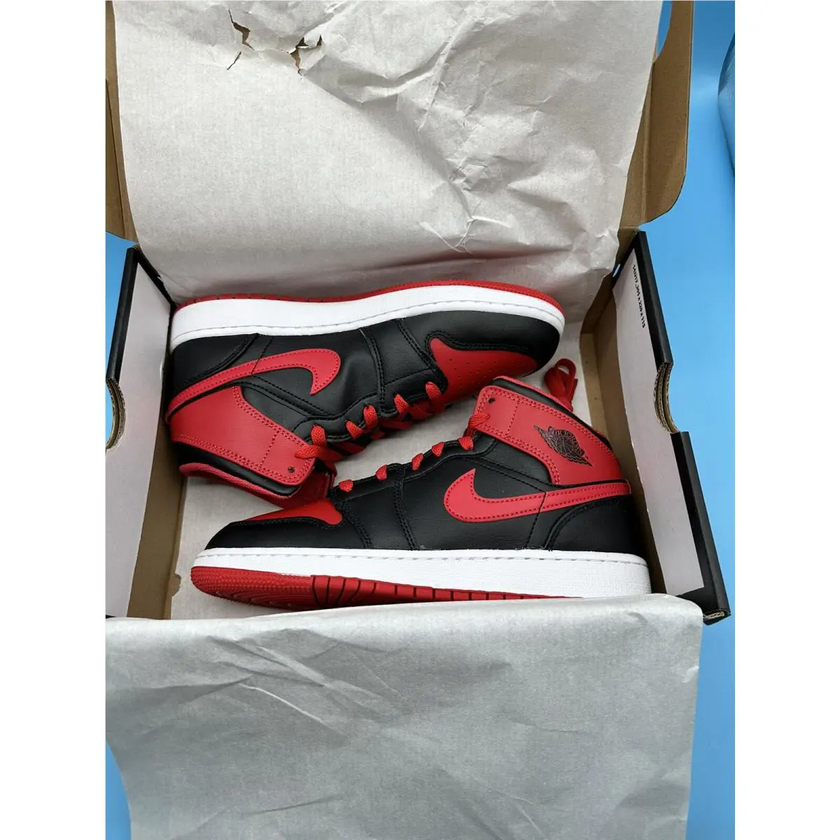 Nike shoes - Nike Air Jordan 1 - Air - DQ8423-060 - Red/Black 11