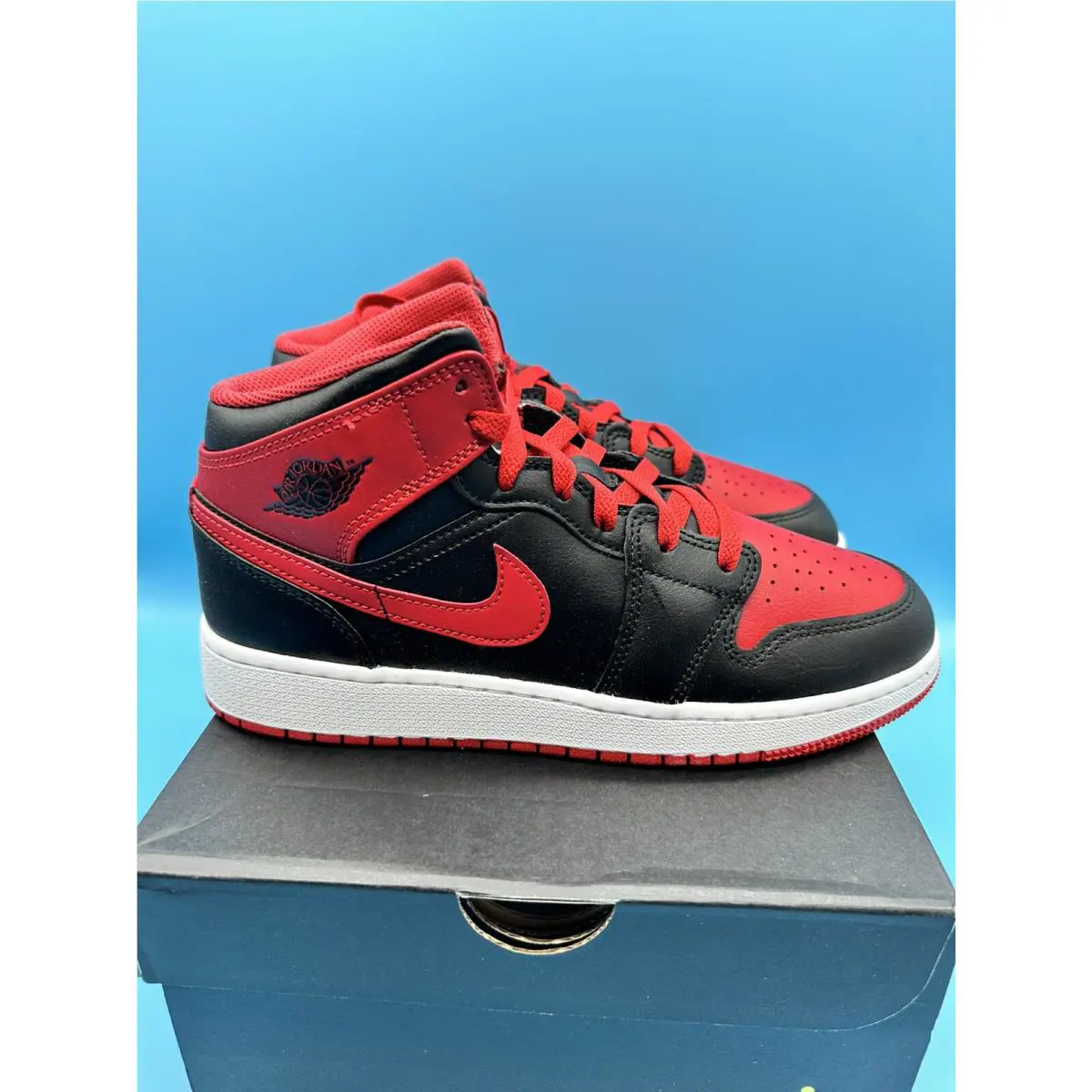 Nike shoes - Nike Air Jordan 1 - Air - DQ8423-060 - Red/Black 3