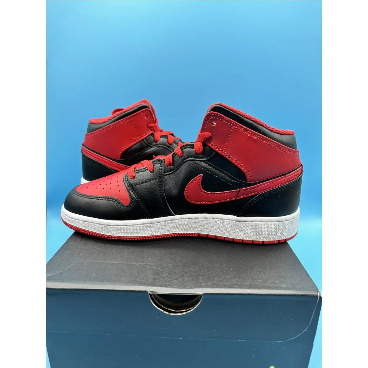 Nike shoes - Nike Air Jordan 1 - Air - DQ8423-060 - Red/Black 5