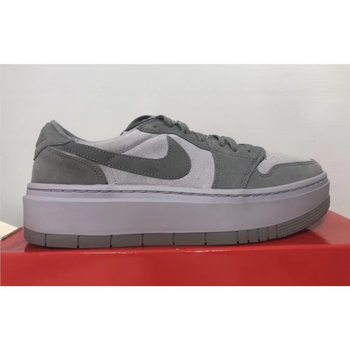 Nike shoes - Nike Air Jordan 1 - Air - DH7004-005 - Gray (UPC: 196151815089) 2