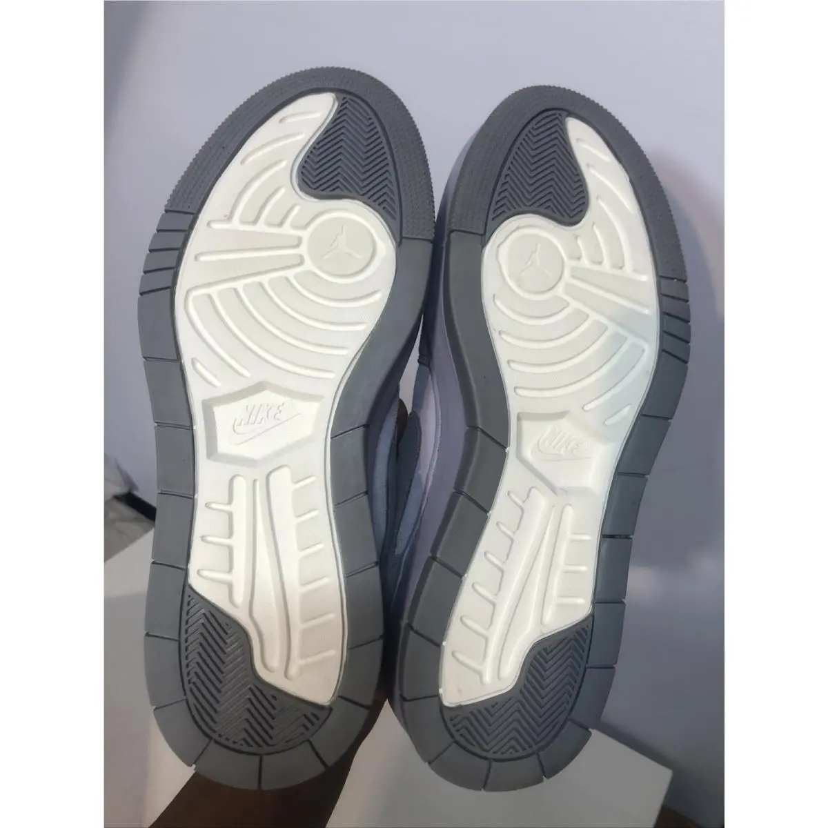 Nike shoes - Nike Air Jordan 1 - Air - DH7004-005 - Gray (UPC: 196151815089) 4