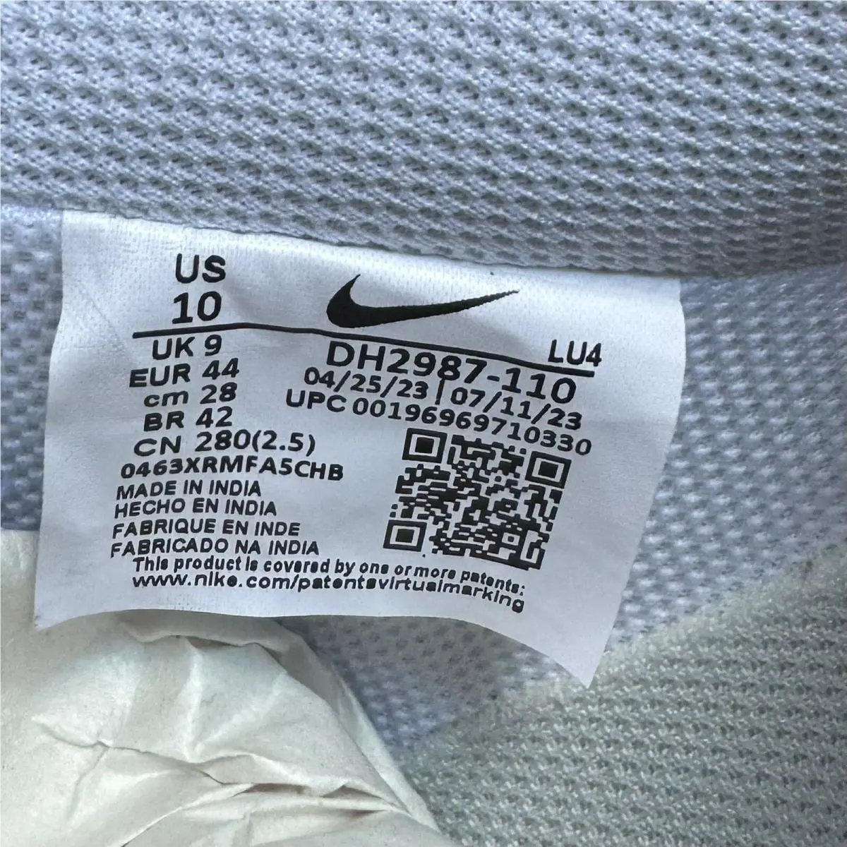 Nike shoes - Nike Court Vision Lo NN - DH2987 110 - White (UPC: 0196969710330) 11