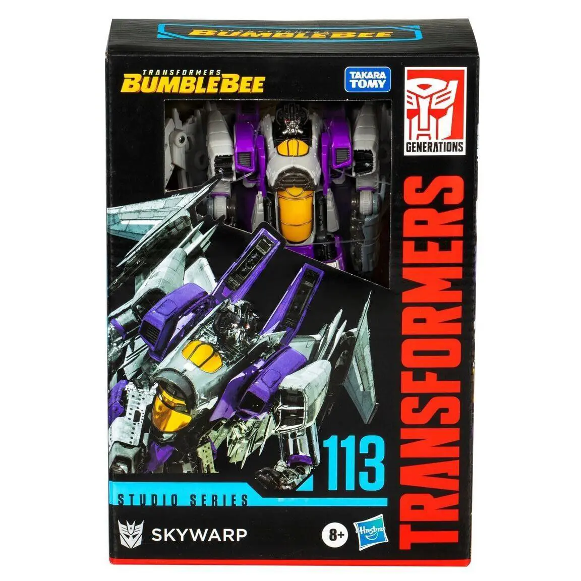 Transformers Studio Series Voyager Transformers Bumblebee Skywarp Figure 113