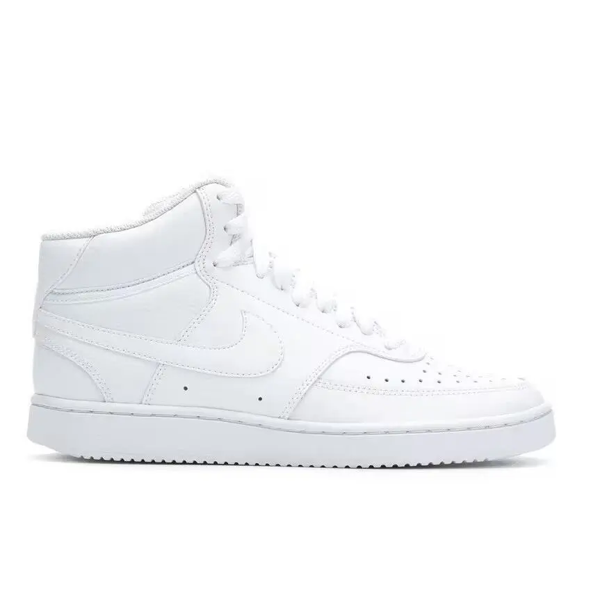 Nike Triple White Court Vision Mid - Size W 10 CD5436 100 Wmns